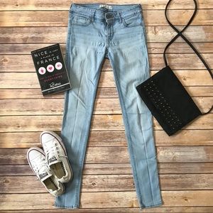 Hollister Light Wash Skinny Jeans